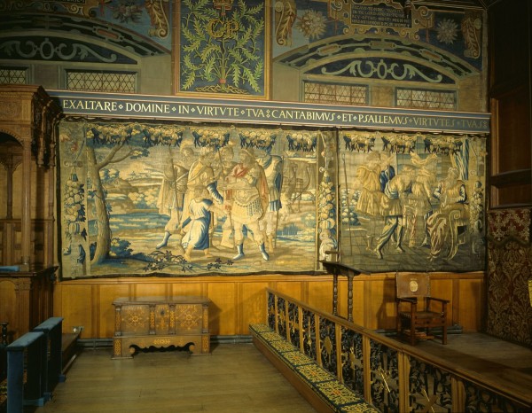 Tapestry in the Chapel Royal © National Trust for Scotland
