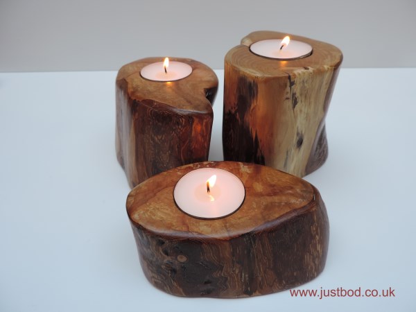 Sculpted Tealights by Justbod - Hawthorn (2)